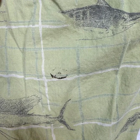 Columbia shirt mens 2XL River Lodge Fishing Shirt Sailfish Print‎ Button Up - Picture 8 of 9